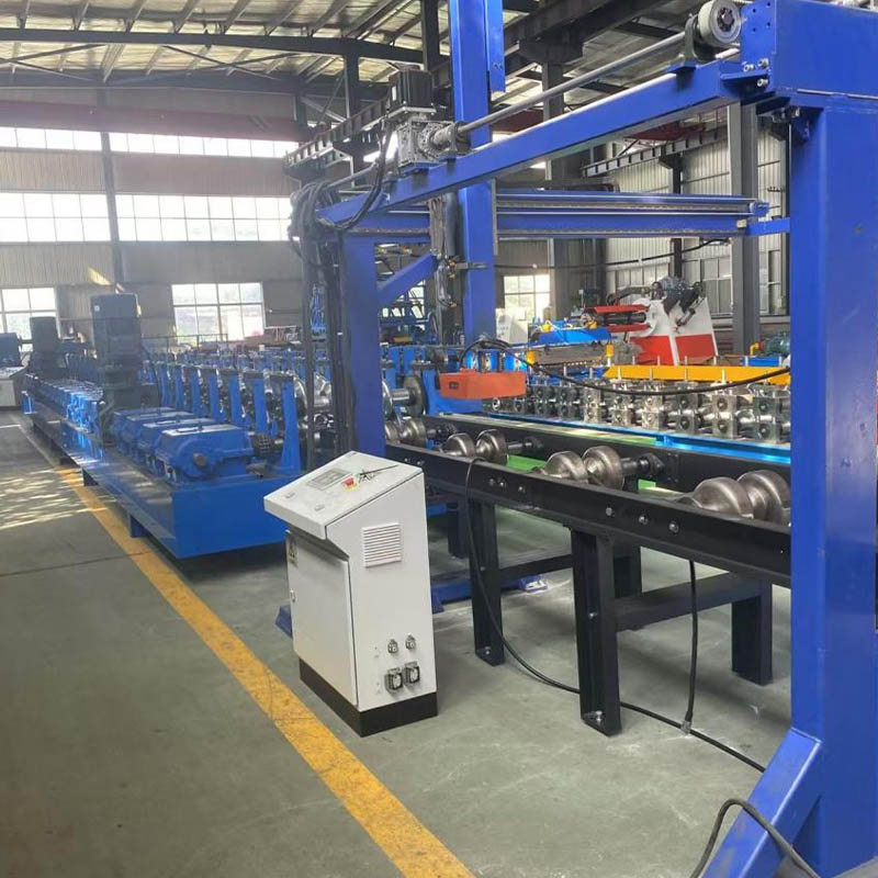 Bangnuo Machinery's Guardrail Production Line Is Delivered To Overseas Customers, And The Automatic Stacking System Improves The Intelligent Level Of The Production Line